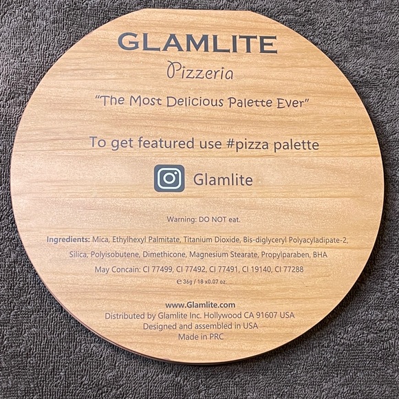 Glamlite Pizza Eyeshadow Palette - Picture 8 of 8